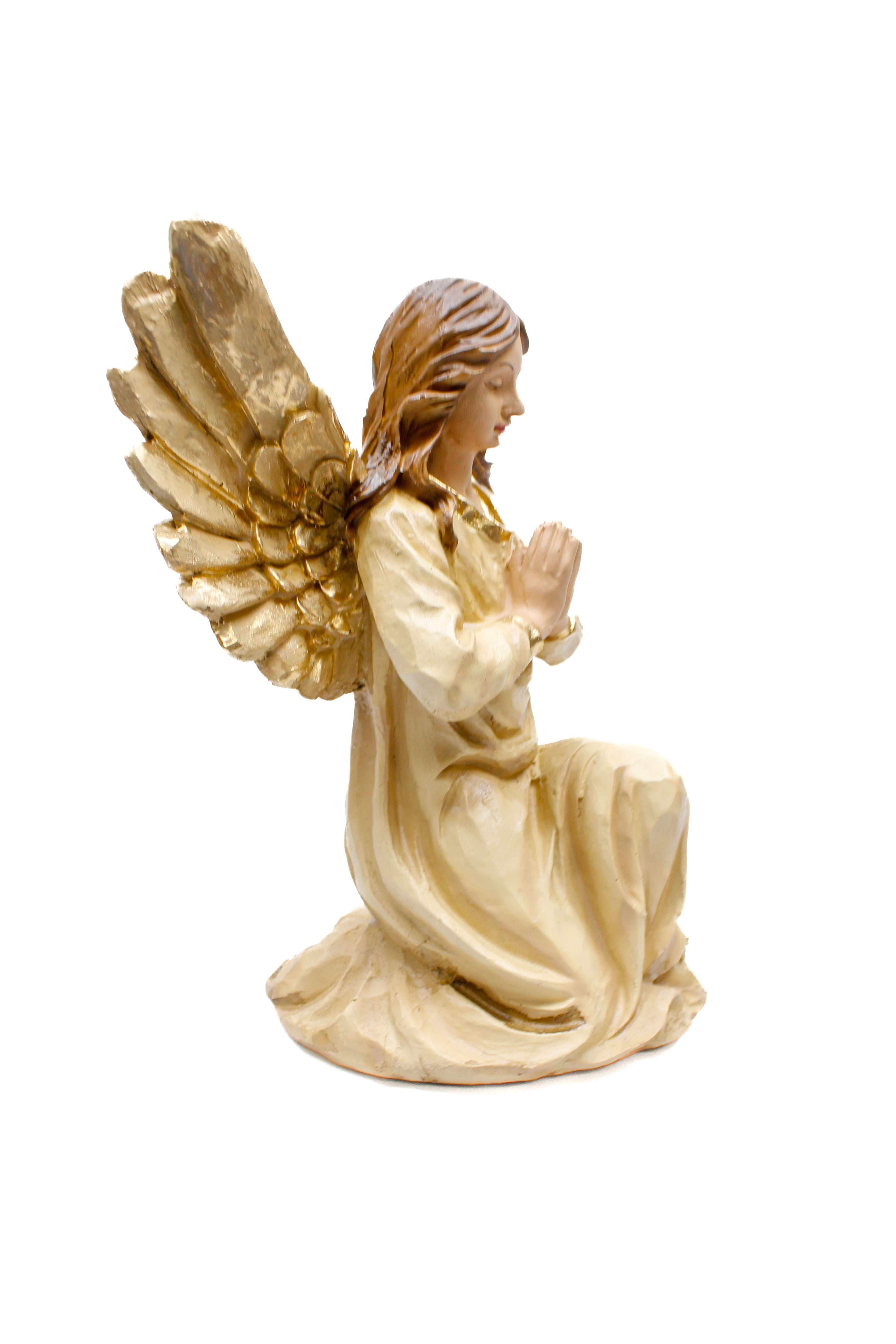 Imagem Anjo em oração resina Imagem Anjo em oração resina